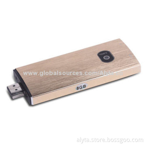 Wholesale Android Mini PC, Rockchip 3188 Quad-core 1.2-1.4GHz CPU Chipset, Mali-400MP4 GPU